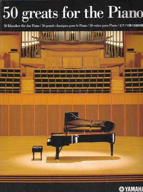50 Greats for the Piano | Antikvaarinen kirjahuone Libris | Osta Antikvaarista - Kirjakauppa verkossa