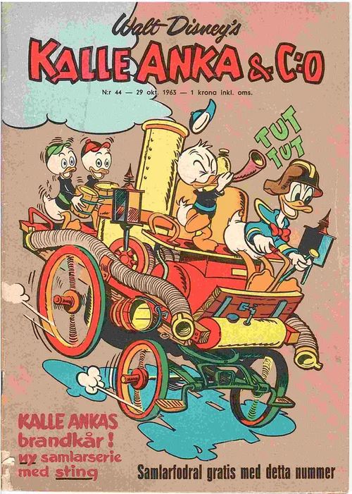 Kalle Anka N:r 44 - 29. oktober 1963 - Disney Walt | Antikvaarinen kirjahuone Libris | Osta Antikvaarista - Kirjakauppa verkossa