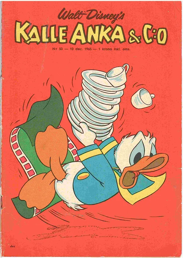 Kalle Anka N:r 50 - 10. december 1963 - Disney Walt | Antikvaarinen kirjahuone Libris | Osta Antikvaarista - Kirjakauppa verkossa