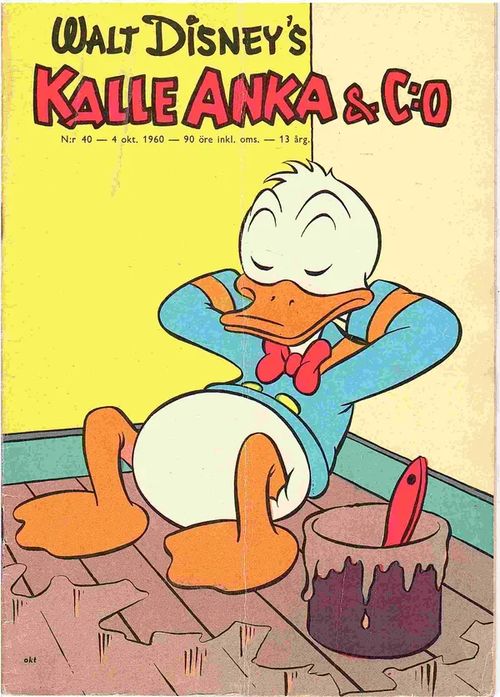 Kalle Anka N:r 40 - 4 okt. 1960 - Disney Walt | Antikvaarinen kirjahuone Libris | Osta Antikvaarista - Kirjakauppa verkossa