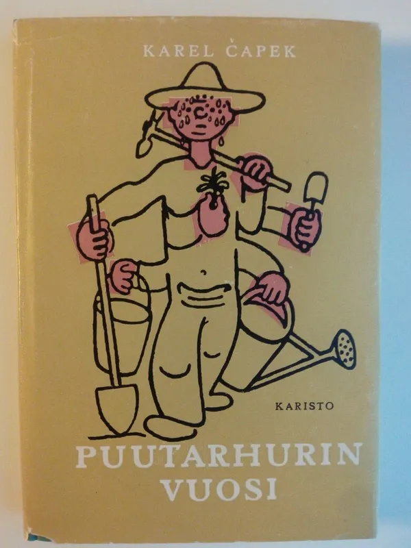 Puutarhurin vuosi - Capek Karel | Antikvaarinen kirjakauppa Aikakirjat | Osta Antikvaarista - Kirjakauppa verkossa