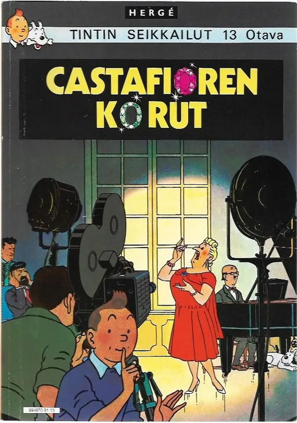 Castafioren korut - Tintin seikkailut 13 - Hergé | Sataman Tarmo | Osta Antikvaarista - Kirjakauppa verkossa