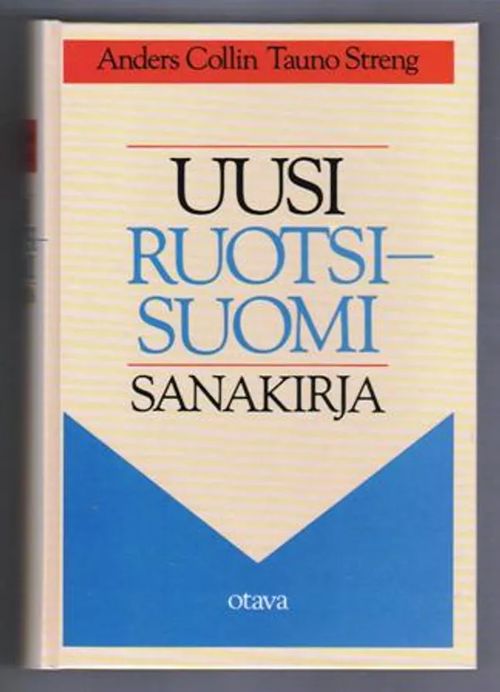 Uusi ruotsi-suomi sanakirja - Collin Anders - Streng Tauno | Kirja-Tiina |  Osta Antikvaarista - Kirjakauppa verkossa