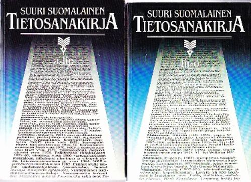 Suuri suomalainen tietosanakirja 1-2 A-Ö | Kirja-Tiina | Osta Antikvaarista  - Kirjakauppa verkossa