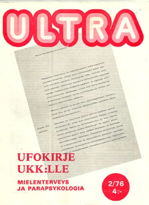 Ultra -lehti 2 / 1976 - Toim. | Iki-pop | Osta Antikvaarista - Kirjakauppa verkossa