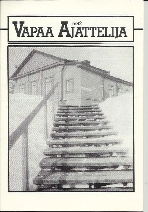 Vapaa ajattelija nro 5 / 1992 | Iki-pop | Osta Antikvaarista - Kirjakauppa verkossa