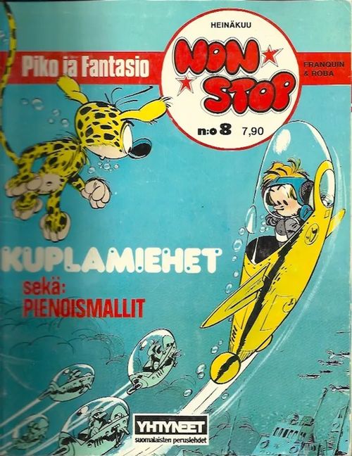 Non stop 8 - Piko ja Fantasio: Kuplamiehet - Franquin | Iki-pop | Osta Antikvaarista - Kirjakauppa verkossa