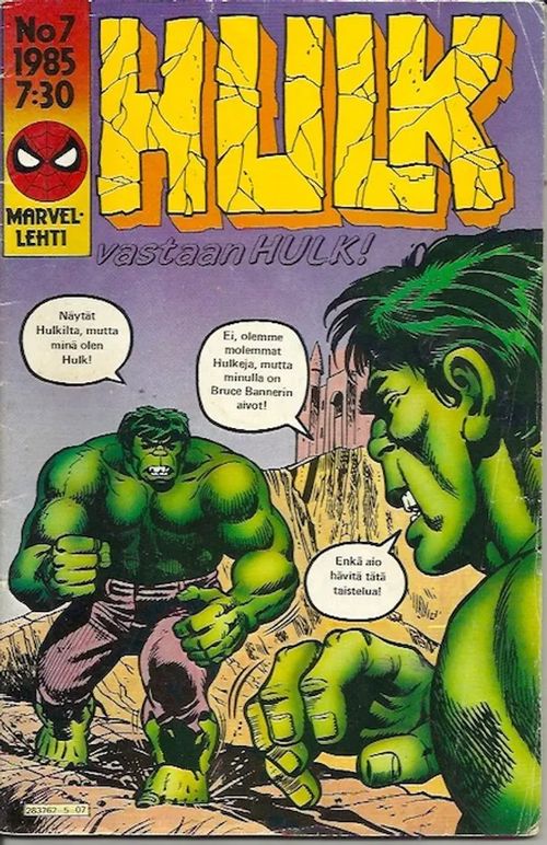 Hulk 7/1985 | Iki-pop | Osta Antikvaarista - Kirjakauppa verkossa