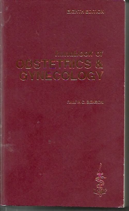 Handbook of Obstetrics and Gynecology - Benson Ralph C. | Iki-pop | Osta Antikvaarista - Kirjakauppa verkossa