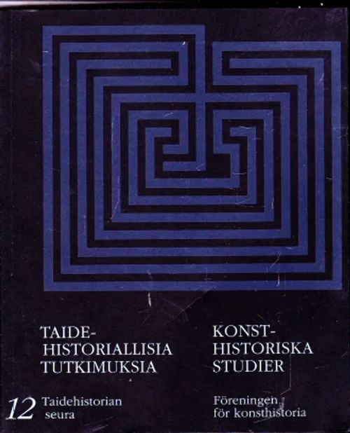 Taidehistoriallisia tutkimuksia - Konsthistoriska studier 12 [Sis. mm. Simpanen: Kömpelöä suomalaista. Juho Rissasen 1910-luvun lopun ja ja 1920-luvun alun taidekäsityksen ja taiteen suomalaiskansallisuus 16s., Nummelin: Itsenäisyys, nationalismi ja arkkitehtuuri Suomessa 1920- ja 1930-luvulla. Suojeluskuntajärjestö rakentajana 26s., Knapas - Ivars: Heikki Siikonen ja maatalousrakentaminen 1920- ja 1930-luvulla 16s.] - Knapas, Marja Terttu - Simpanen, Marjo-Riitta | Antikvaarinen Kirjakauppa Johannes | Osta Antikvaarista - Kirjakauppa verkossa