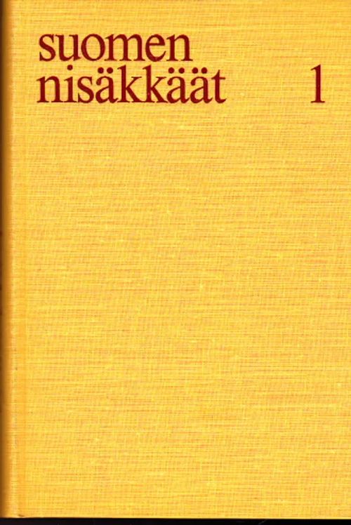 Suomen nisäkkäät 1-2 - Siivonen, Lauri | Antikvaarinen Kirjakauppa Johannes  | Osta Antikvaarista - Kirjakauppa verkossa