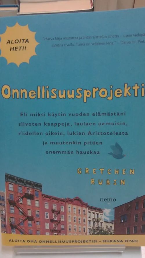 Onnellisuusprojekti - Rubin, Gretchen | Antikvariaatti Oulun Ale-Kirja Ky | Osta Antikvaarista - Kirjakauppa verkossa