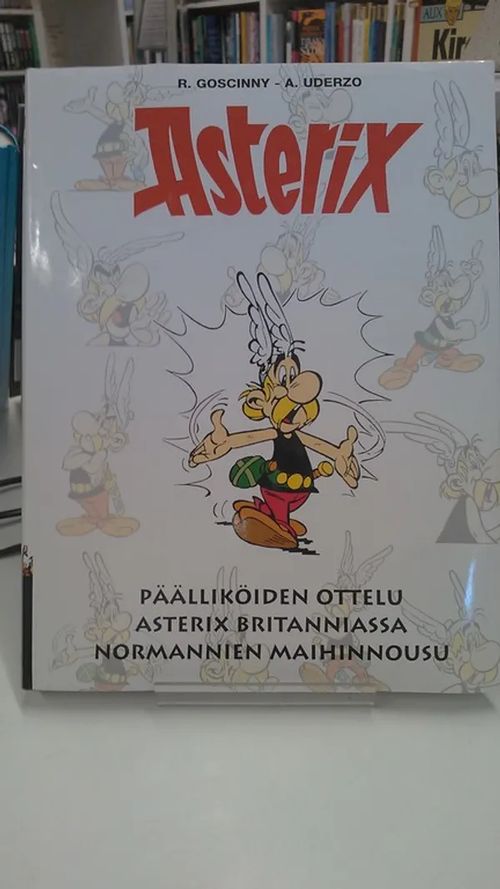 Asterix III - Päälliköiden ottelu, Asterix Britanniassa, Normannien maihinnousu - Goscinny - Uderzo | Antikvariaatti Oulun Ale-Kirja Ky | Osta Antikvaarista - Kirjakauppa verkossa