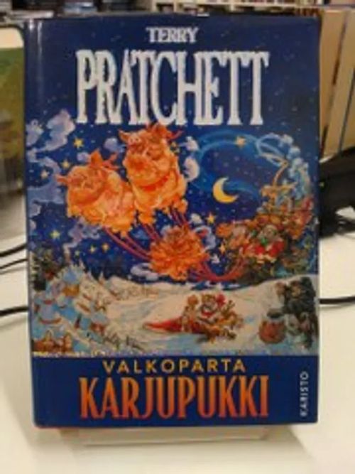 Valkoparta karjupukki - Pratchett Terry | Antikvariaatti Oulun Ale-Kirja Ky | Osta Antikvaarista - Kirjakauppa verkossa