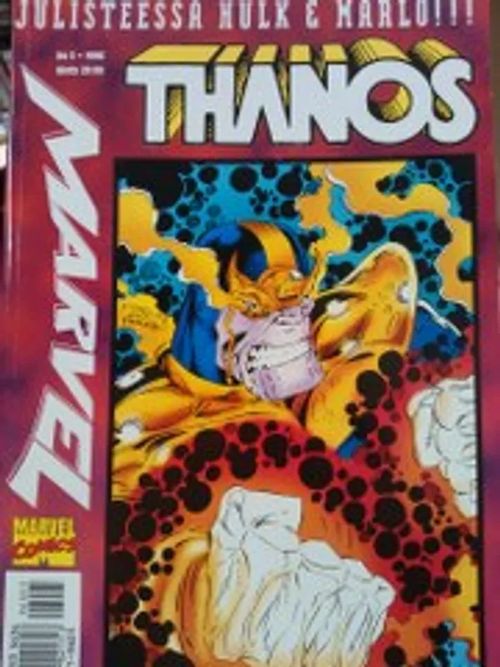 Marvel Thanos 5/96 | Antikvariaatti Oulun Ale-Kirja Ky | Osta Antikvaarista - Kirjakauppa verkossa