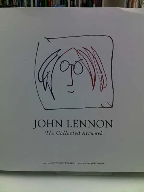 John Lennon - The Collected Artwork - Gutterman Scott | Antikvariaatti Oulun Ale-Kirja Ky | Osta Antikvaarista - Kirjakauppa verkossa