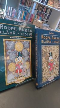 Roope Ankan elämä ja teot 1 - 2 (Don Rosa) - Disney, Walt | Antikvariaatti  Oulun Ale-Kirja Ky | Osta Antikvaarista - Kirjakauppa verkossa