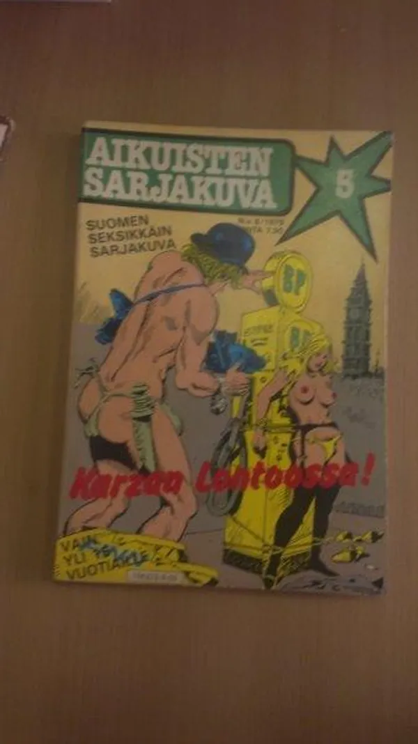 Karzan Lontoossa - Aikuisten sarjakuva 5 1979 | Divari Kaleva