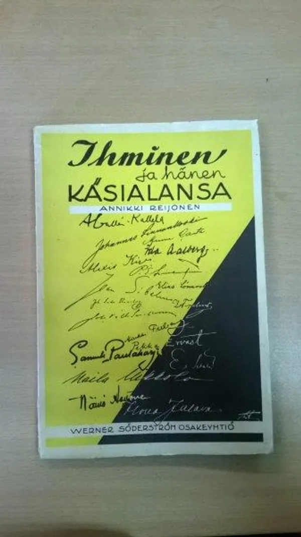 Ihminen ja hänen käsialansa - Reijonen Annikki | Divari Kaleva | Osta Antikvaarista - Kirjakauppa verkossa