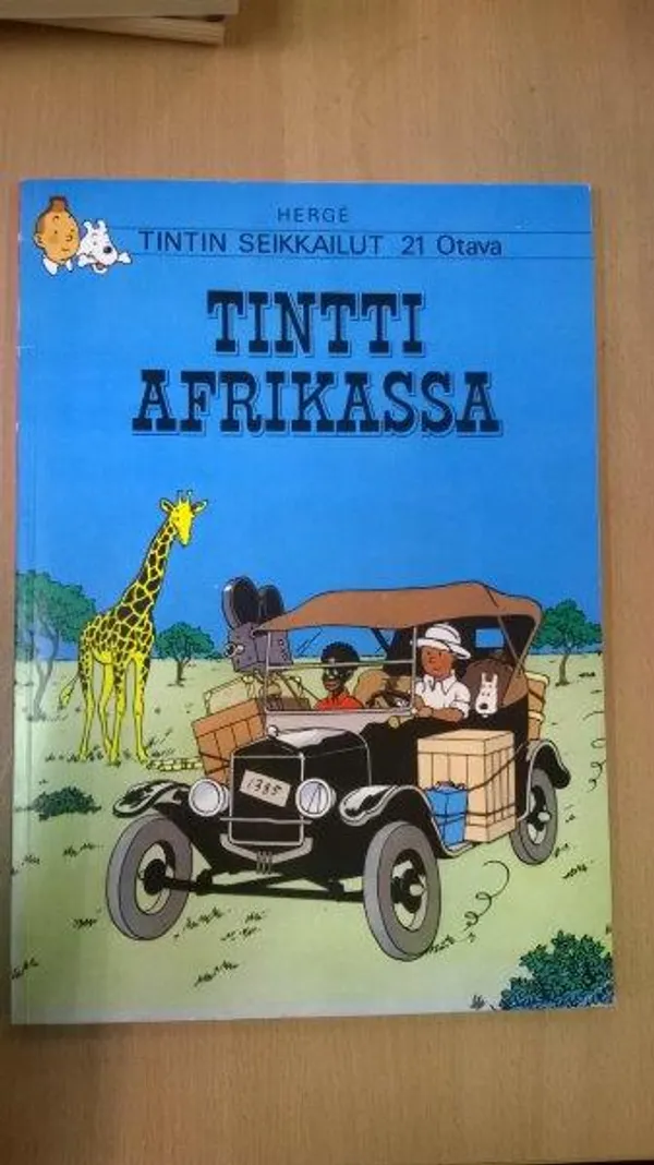 Tintin seikkailut 21: Tintti Afrikassa - Herge | Divari Kaleva | Osta Antikvaarista - Kirjakauppa verkossa