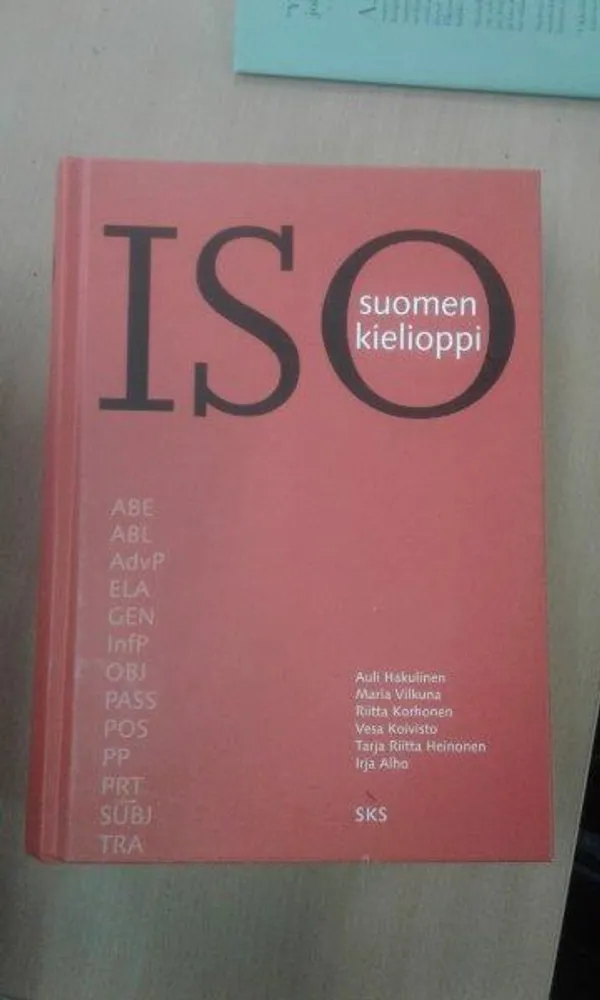 Iso suomen kielioppi - Hakulinen Aila ym. | Divari Kaleva | Osta Antikvaarista - Kirjakauppa verkossa