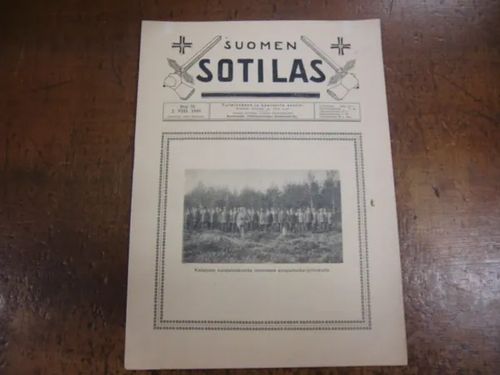 Suomen Sotilas N:o 2 2.VIII. 1919 | Brahen Antikvariaatti | Osta Antikvaarista - Kirjakauppa verkossa