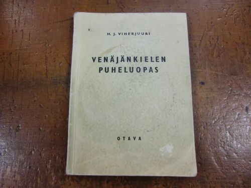 Venäjänkielen puheluopas - Viherjuuri H J | Brahen Antikvariaatti | Osta Antikvaarista - Kirjakauppa verkossa