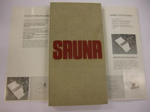 Sauna (Urho Kekkosen signeeraus + Ex libris,numeroitu). - Tanttu Juha -  Okker Jaakko - Kekkonen Urho | Brahen