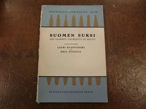 Suomen Suksi, Sen vaiheet, valmistus ja hoito. Käsiteollisuuskirjasto n:o 32 - Kuoppamäki Lauri ja Pohjola Emil | Brahen Antikvariaatti | Osta Antikvaarista - Kirjakauppa verkossa