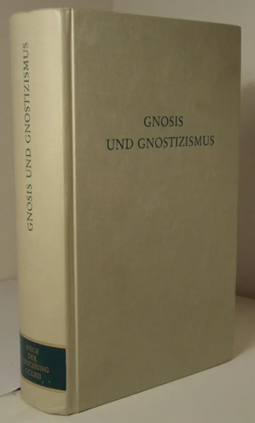 Gnosis und Gnostizismus | Brahen Antikvariaatti | Osta Antikvaarista - Kirjakauppa verkossa