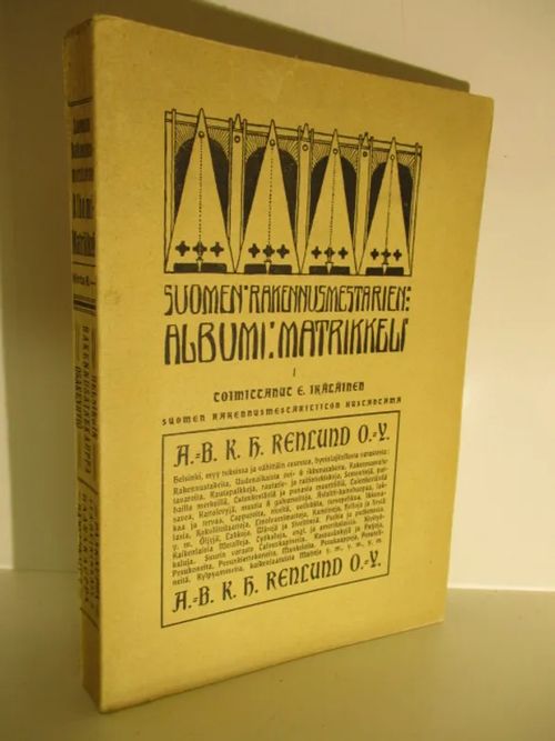 Suomen Rakennusmestarien Albumi-matrikkeli, kuvilla varustettu - Ikäläinen E. | Brahen Antikvariaatti | Osta Antikvaarista - Kirjakauppa verkossa