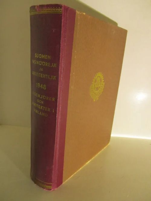 Suomen insinöörejä ja arkkitehtejä - Ingenjörer och arkitekter i Finland 1948 | Brahen Antikvariaatti | Osta Antikvaarista - Kirjakauppa verkossa