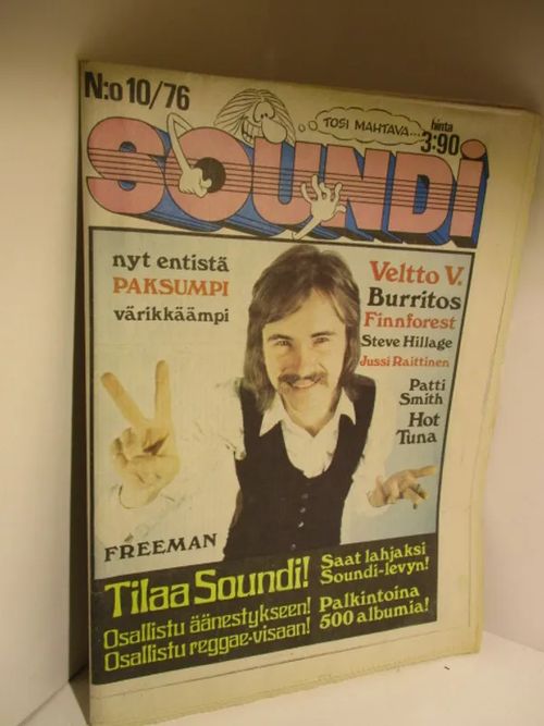 Soundi 1976 / 10 | Brahen Antikvariaatti | Osta Antikvaarista - Kirjakauppa verkossa