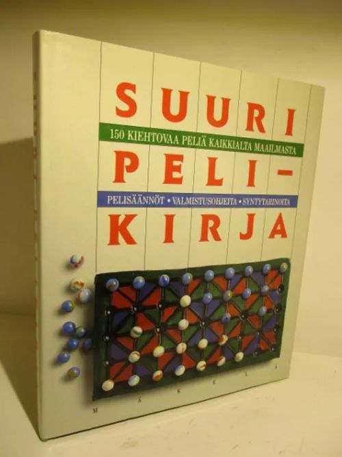 Suuri pelikirja - 150 kiehtovaa peliä kaikkialta maailmasta - pelisäännöt, valmistusohjeita, syntytarinoita - Botermans Jack | Brahen Antikvariaatti | Osta Antikvaarista - Kirjakauppa verkossa