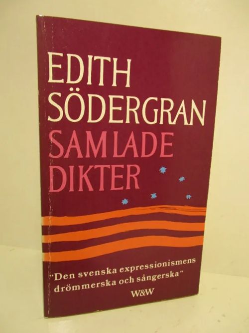 Samlade dikter - Södergran Edith | Brahen Antikvariaatti | Osta Antikvaarista - Kirjakauppa verkossa