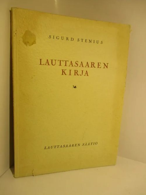 Lauttasaaren kirja - Stenius Sigurd | Brahen Antikvariaatti | Osta Antikvaarista - Kirjakauppa verkossa