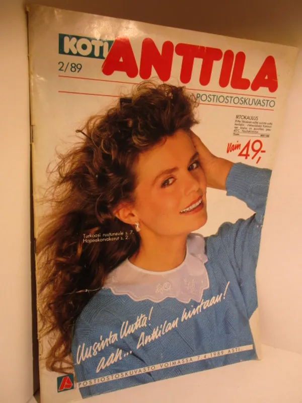 Anttila Postiostoskuvasto 1989 / 2- Anttila tavaraluettelo | Brahen Antikvariaatti | Osta Antikvaarista - Kirjakauppa verkossa