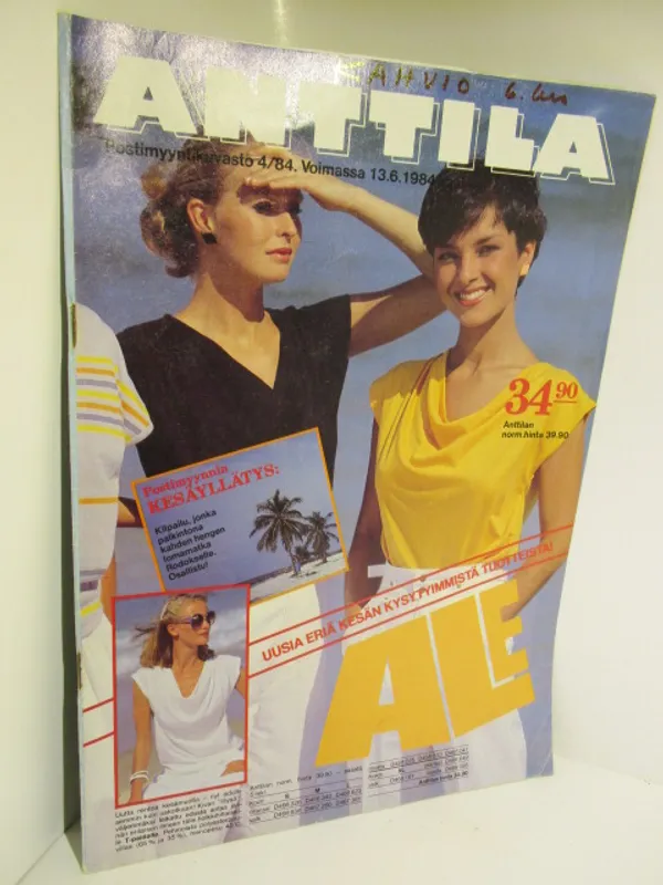 Anttila Postimyyntikuvasto 1984 / 4 - Anttila tavaraluettelo | Brahen Antikvariaatti | Osta Antikvaarista - Kirjakauppa verkossa