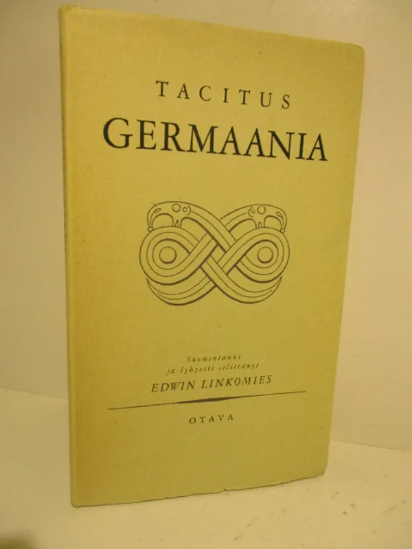 Germaania Suomentanut ja lyhyesti selittänyt Edwin Linkomies - Otavan joulukirjanen 1952 - Tacitus | Brahen Antikvariaatti | Osta Antikvaarista - Kirjakauppa verkossa