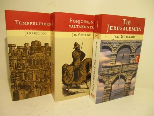 Ristiretki-trilogia 1-3 : Tie Jerusalemiin ; Temppeliherra ; Pohjoinen valtakunta - Guillou, Jan | Brahen Antikvariaatti | Osta Antikvaarista - Kirjakauppa verkossa