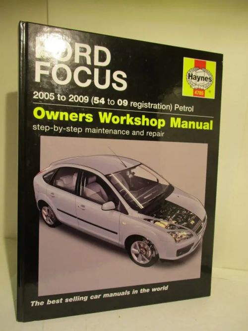 Ford Focus Owners Workshop Manual 2005 to 2009 | Brahen Antikvariaatti | Osta Antikvaarista - Kirjakauppa verkossa