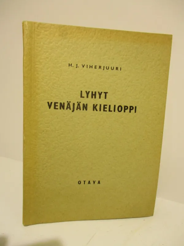 Lyhyt venäjän kielioppi - Viherjuuri H.J. | Brahen Antikvariaatti | Osta Antikvaarista - Kirjakauppa verkossa