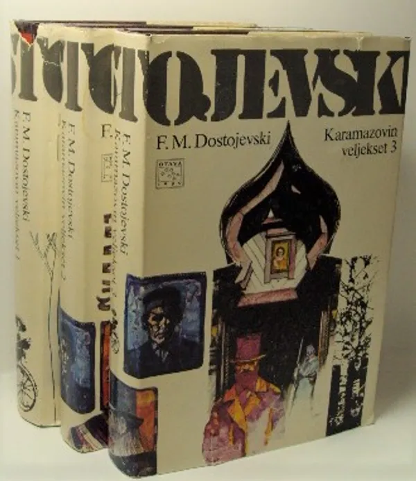 Karamazovin veljekset 1-3 - Dostojevski F.M. | Brahen Antikvariaatti | Osta Antikvaarista - Kirjakauppa verkossa