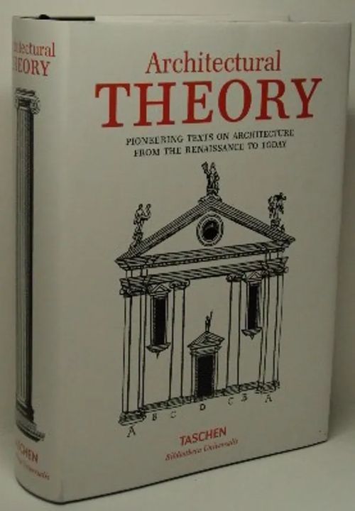 Architectural Theory | Brahen Antikvariaatti | Osta Antikvaarista - Kirjakauppa verkossa