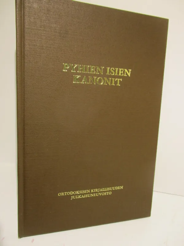Pyhien isien kanonit - Johannes Seppälä suom, | Brahen Antikvariaatti | Osta Antikvaarista - Kirjakauppa verkossa