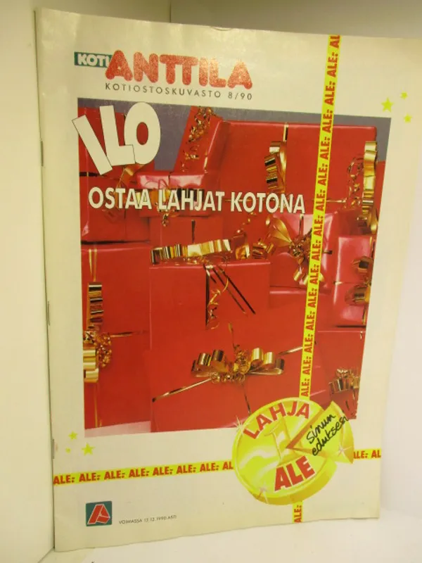 Anttila Postimyyntikuvasto 1990 / 8. - Koti Anttila tavaraluettelo | Brahen Antikvariaatti | Osta Antikvaarista - Kirjakauppa verkossa