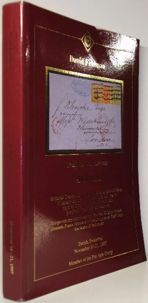 Auction Programme 16.-21.11. 1997 Zurich - Feldman David | Brahen Antikvariaatti | Osta Antikvaarista - Kirjakauppa verkossa