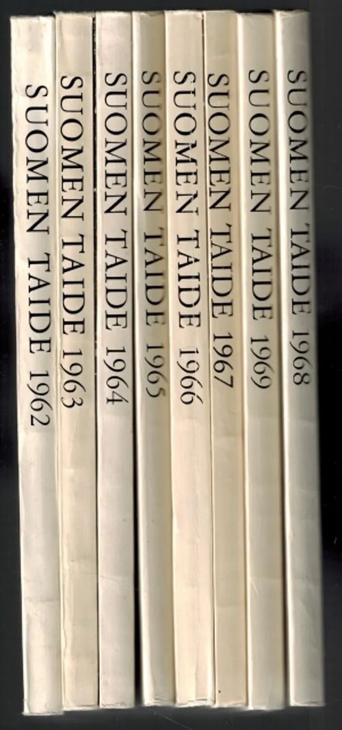 Suomen taide 1962, 1963, 1964, 1965, 1966, 1967, 1968, 1969 - (toim.) | Päijänne Antikvariaatti Oy | Osta Antikvaarista - Kirjakauppa verkossa