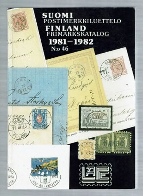 Postimerkkiluettelo N:o 46,1981-1982 | Päijänne Antikvariaatti Oy | Osta Antikvaarista - Kirjakauppa verkossa