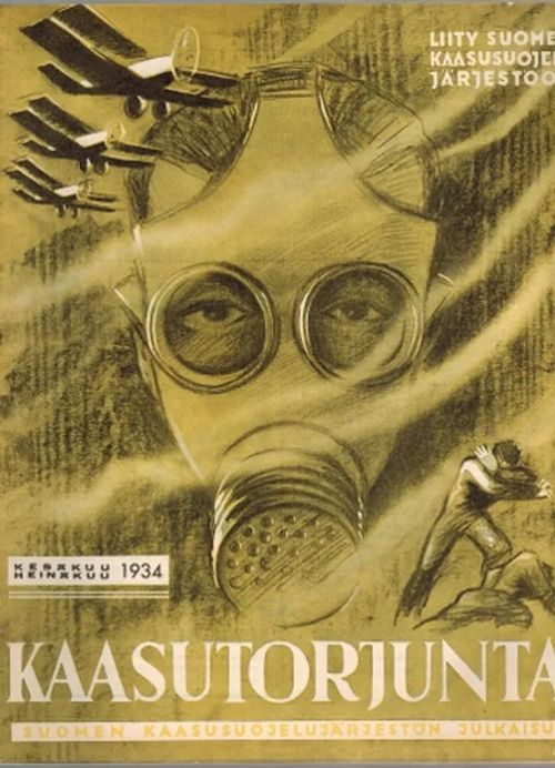 Kaasutorjunta : Kesäkuu-Heinäkuu 1934 | Päijänne Antikvariaatti Oy | Osta Antikvaarista - Kirjakauppa verkossa